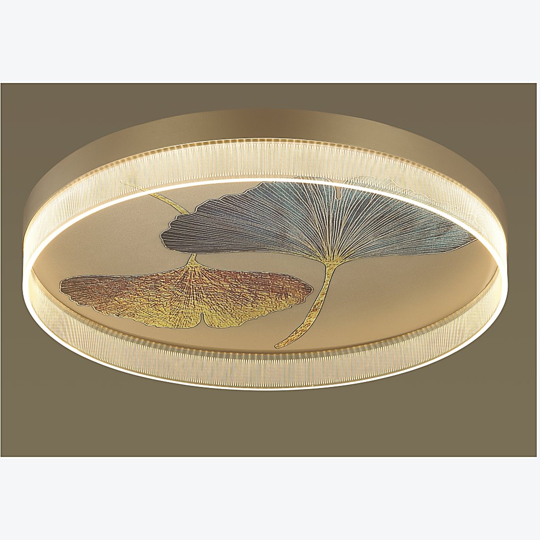 Ginkgo Leaf Ceiling Light